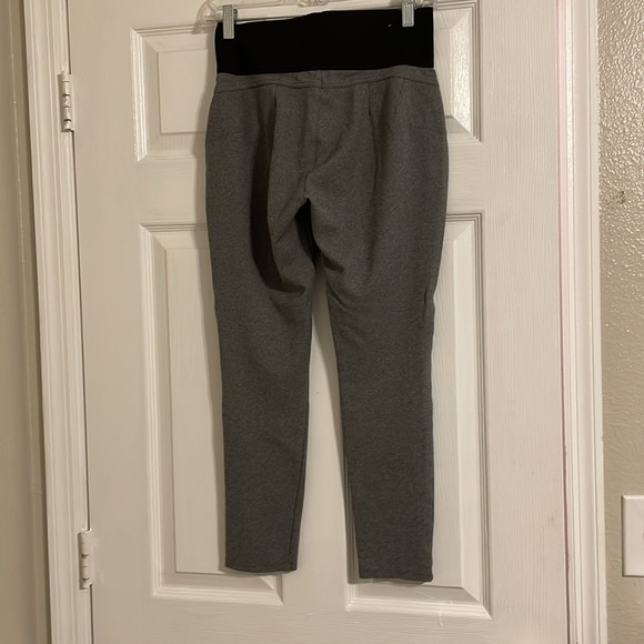 Grey and black high waist leggings - Picture 2 of 3